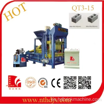 Máquina de fabricación de bloques de hormigón de cemento de venta caliente